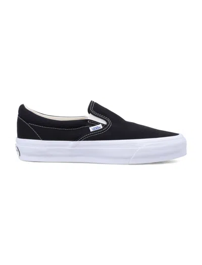 Vans Slip-on Reissue 98 Canvas Low-top Sneakers In Black