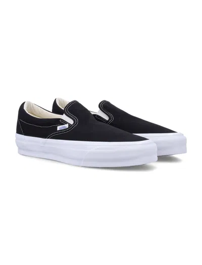Vans Slip-on Reissue 98 Canvas Low-top Sneakers In Black