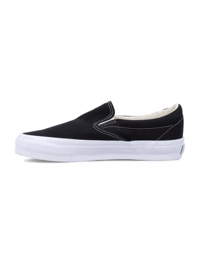 Vans Slip-on Reissue 98 Canvas Low-top Sneakers In Black