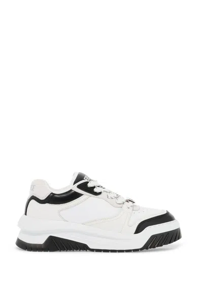 Versace Woman Sneakers White Size 7 Leather
