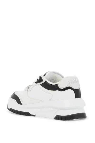 Versace Woman Sneakers White Size 7 Leather