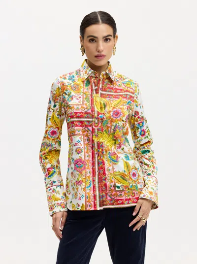 Robert Graham Limited Edition Giverny Flowers Long Sleeve Button Down Shirt In Multi