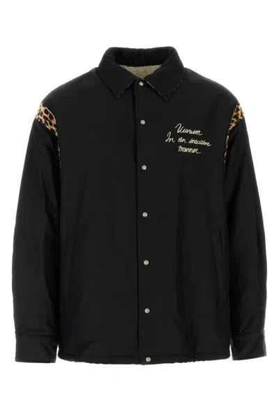 Visvim Black Coach Jacket In Black