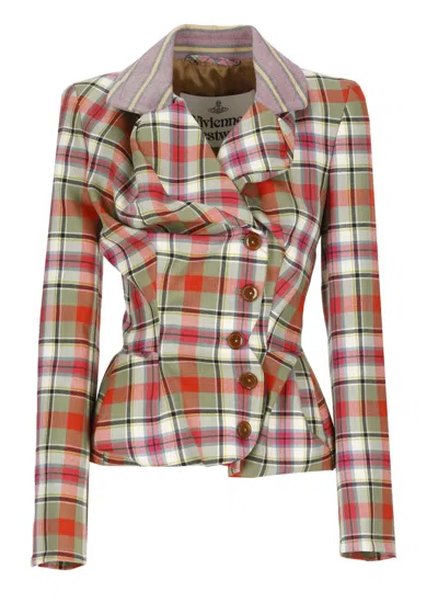 Shop Vivienne Westwood Jackets In Multicolour