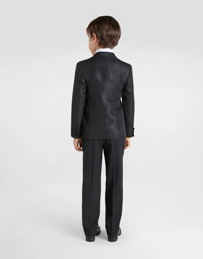 Dolce & Gabbana Giacca Class.2 Bott. In Jacquard