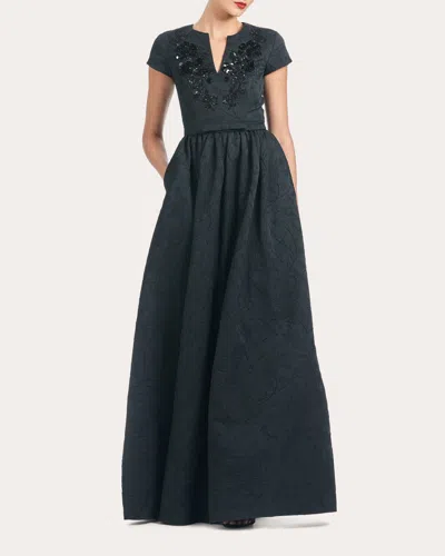Sachin & Babi Estelle Gown In Blue