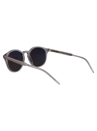 Giorgio Armani 0ar8211 Sunglasses In 6070r5 Transparent Grey