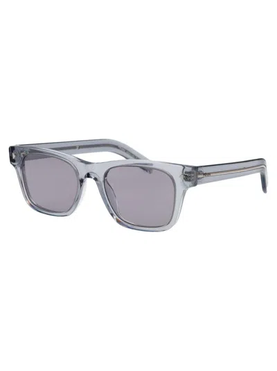 Prada 0pr A17s Sunglasses In 19t80f Transparent Azure