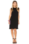 VINCE SLEEVELESS SHIFT DRESS