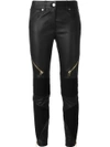 GIVENCHY zipped biker trousers,16Y5604653