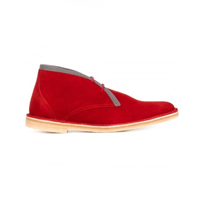 Shop Pierre Hardy Contrast Trim Desert Boots