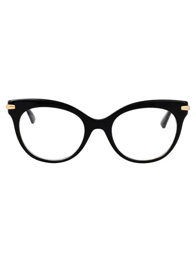 Dolce & Gabbana Full Frame Plain Mirror In 3299 Black On Leo