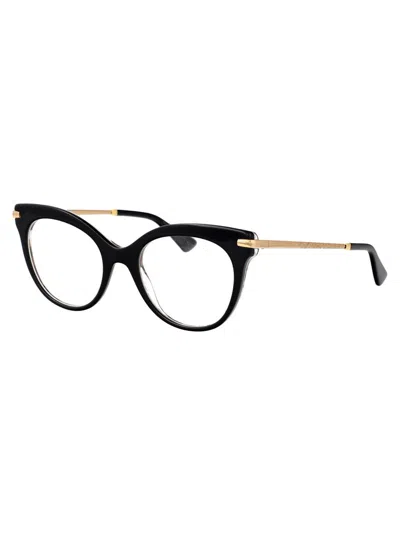Dolce & Gabbana Full Frame Plain Mirror In 3299 Black On Leo