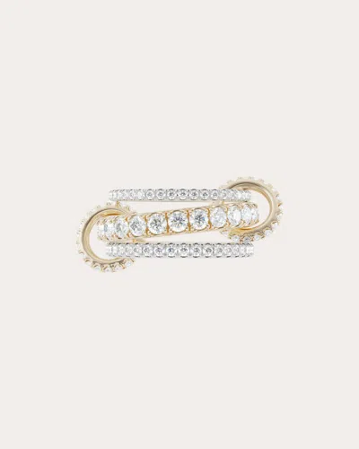 Spinelli Kilcollin Junia 18k White Gold Diamond Ring In Gold