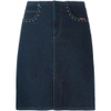 SONIA RYKIEL denim pencil skirt,15113208BA