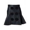 GIVENCHY leather a-line skirt,16P4604651