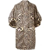 Givenchy Bell-sleeve Leopard-print Shell Parka Coat
