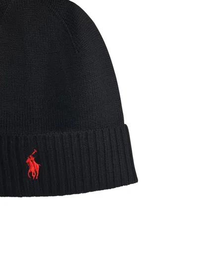 Polo Ralph Lauren Logo-embroidered Wool Beanie