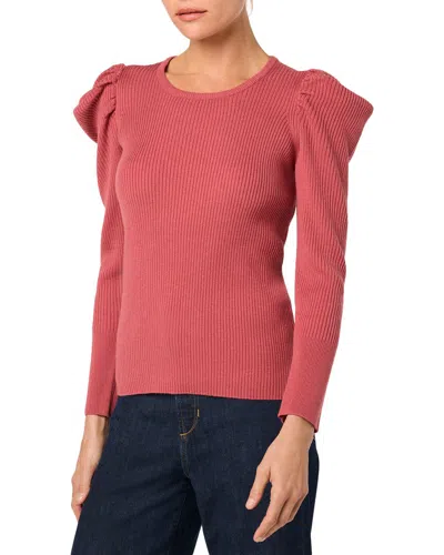 Joe's Jeans Wool & Cashmere-blend Rib Sweater In Pink