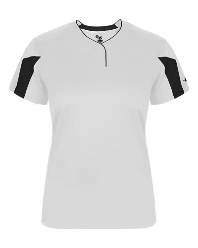 Alleson Athletic Women's Striker Placket In White