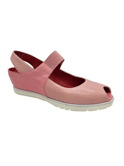 Pas De Rouge Women's Silvia Flats In Pink In Pink