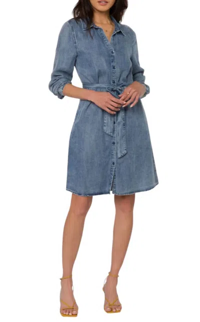 Velvet Heart Venice Button Down Dress In Malibu In Multi