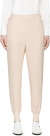 Stella Mccartney Julia Stretch Crepe-cady Trousers In Pink