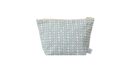 Dance Happy Designs Women's Ivy Cosmetic Bag In Steel In Blue