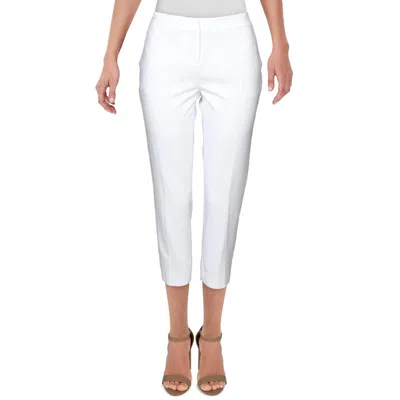 AMANDA + CHELSEA WOMENS LOW RISE ANKLE CAPRI PANTS 