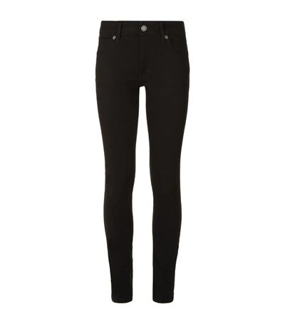 Shop Burberry Skinny Fit Low-rise Jeans