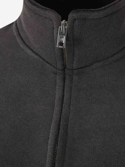 Alexander Wang Shadow Pocket Sweatershirt In With Washed Finish