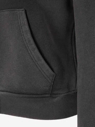Alexander Wang Shadow Pocket Sweatershirt In With Washed Finish