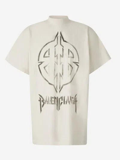 BALENCIAGA BALENCIAGA METAL BB T-SHIRT 