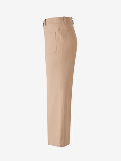 CHLOÉ CHLOÉ CROPPED BOOTCUT TROUSERS 