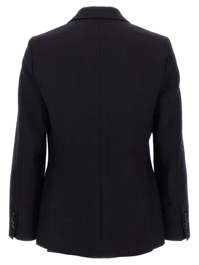 Ami Alexandre Mattiussi Ami Paris Single-breasted Wool Blazer