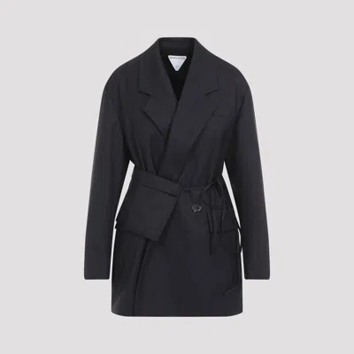 Bottega Veneta Wool Jacket With Belt
