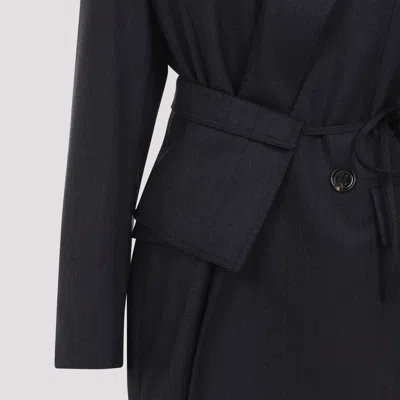 Bottega Veneta Wool Jacket With Belt
