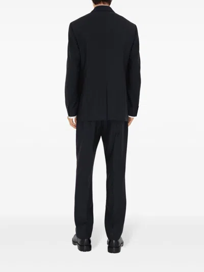 Burberry Classic Fit Triple Stud Wool Mohair Tailored Trousers