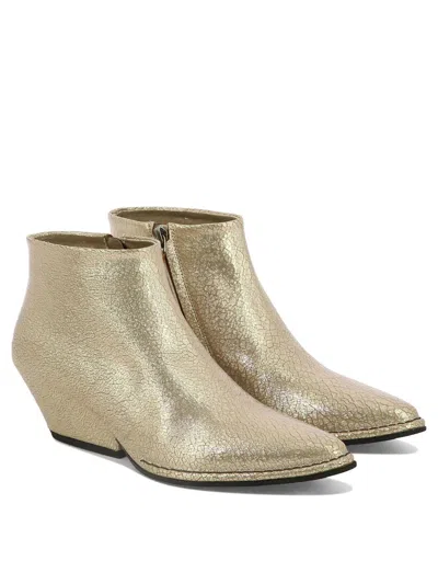 Del Carlo Crio 50mm Leather Ankle Boots