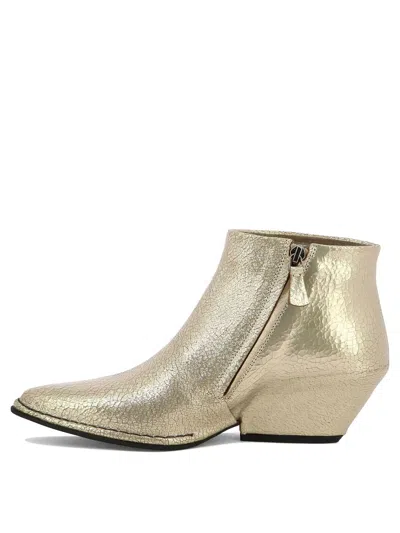 Del Carlo Crio 50mm Leather Ankle Boots