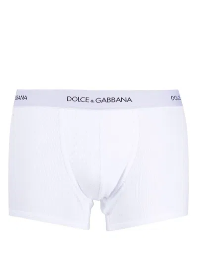 Dolce & Gabbana Logo-waist Cotton Boxers