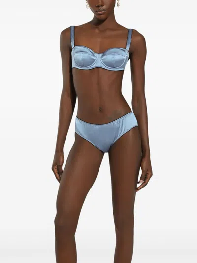 Dolce & Gabbana Satin Balconette Bra