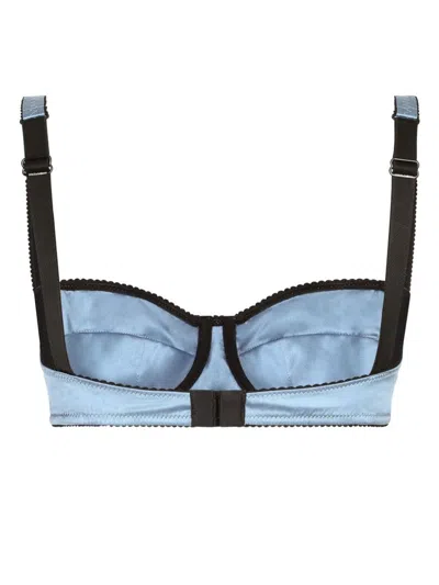 Dolce & Gabbana Satin Balconette Bra
