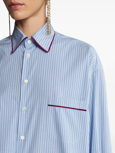 Etro Striped Long-sleeved Shirt