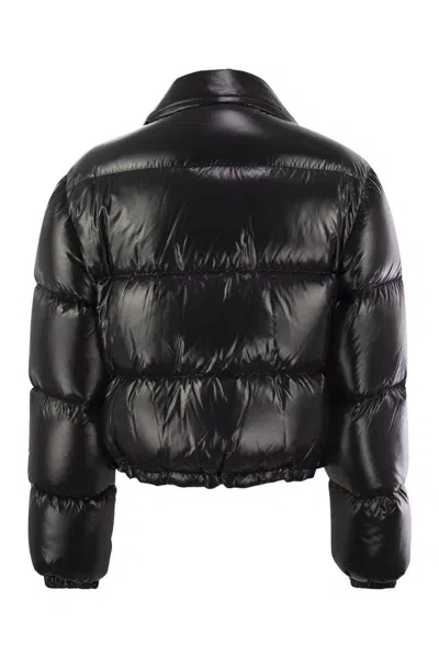 Fay Mini Cropped Down Jacket With Hooks