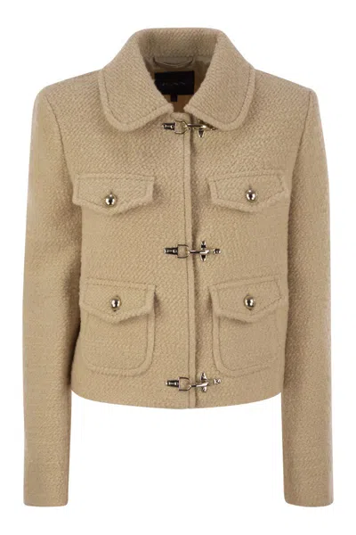 Fay 3-hook Wool Jacket