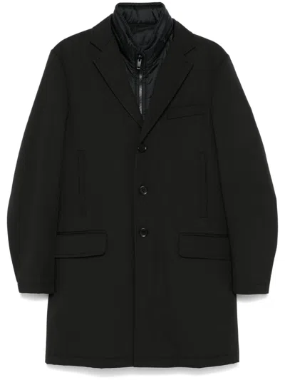 Fay Double-breasted Stand-up Collar Padded Coat