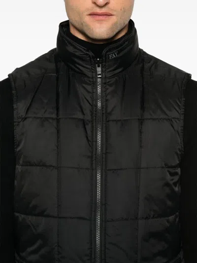 Fay Double-breasted Stand-up Collar Padded Coat