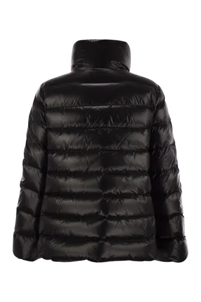 Fay Cape In Black Lightweight Nylon