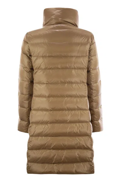 Fay Long Down Jacket With Hook